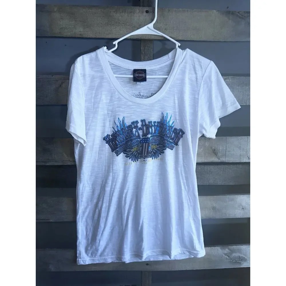 Harley Davison Ladies Size XL Bundle Lot Tees Tanks Hoodie